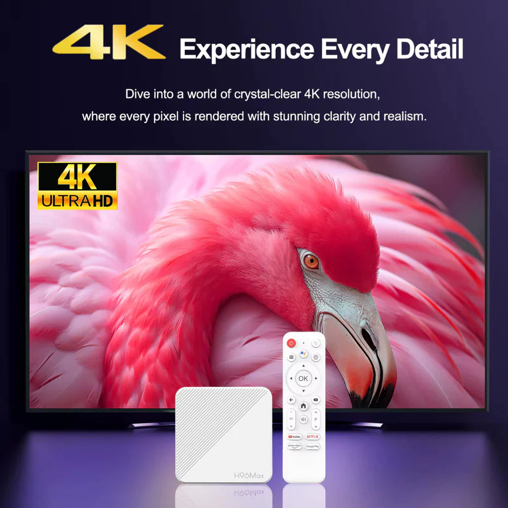 SmartBox™ – TV Box Android 14 8GB | Resolución 4K Ultra HD