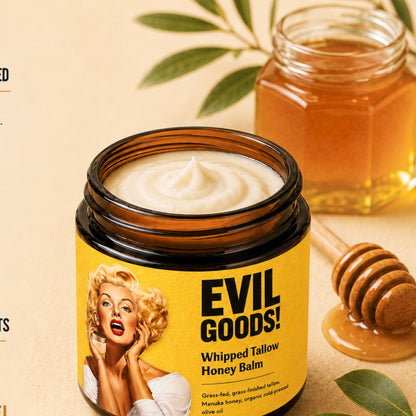 Crema de Sebo de Res Evil Goods™ con Miel de Manuka