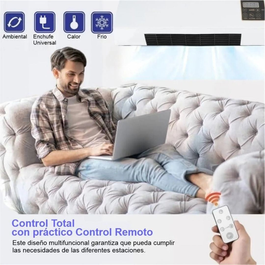 Aire Acondicionado Portátil Frío y Calor 2 en 1 ClimaDual™