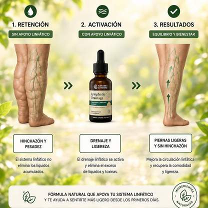 Compra 1 y Llévate 2 - Gotas Drenaje Linfático LinfaPura™