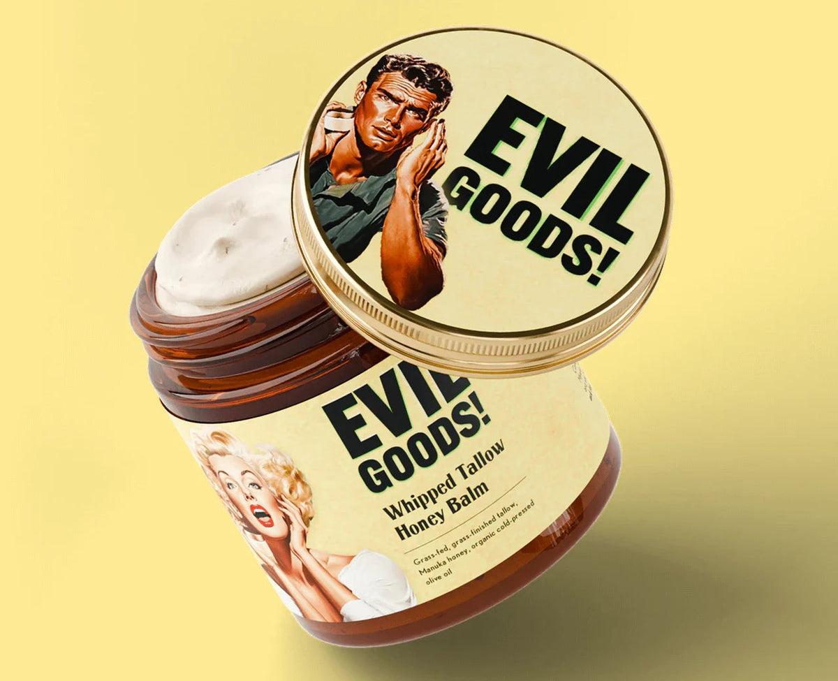 Crema de Sebo de Res Evil Goods™ con Miel de Manuka