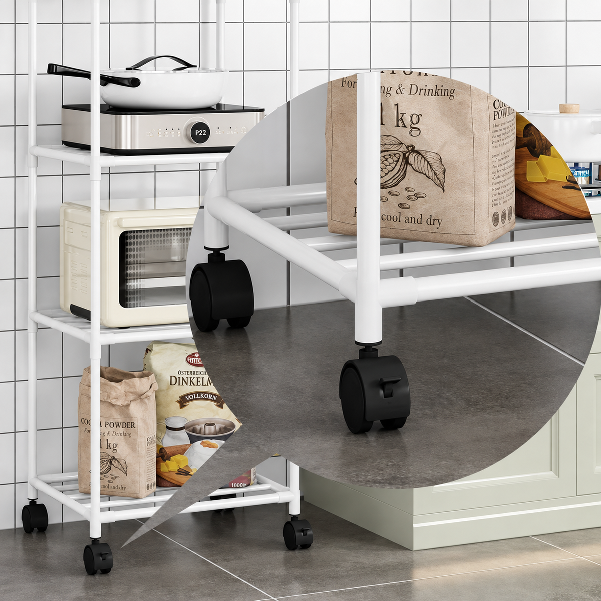 Estante Organizadora de Cocina 6 Niveles