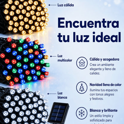 Luces Navideñas Solares NaviSolar