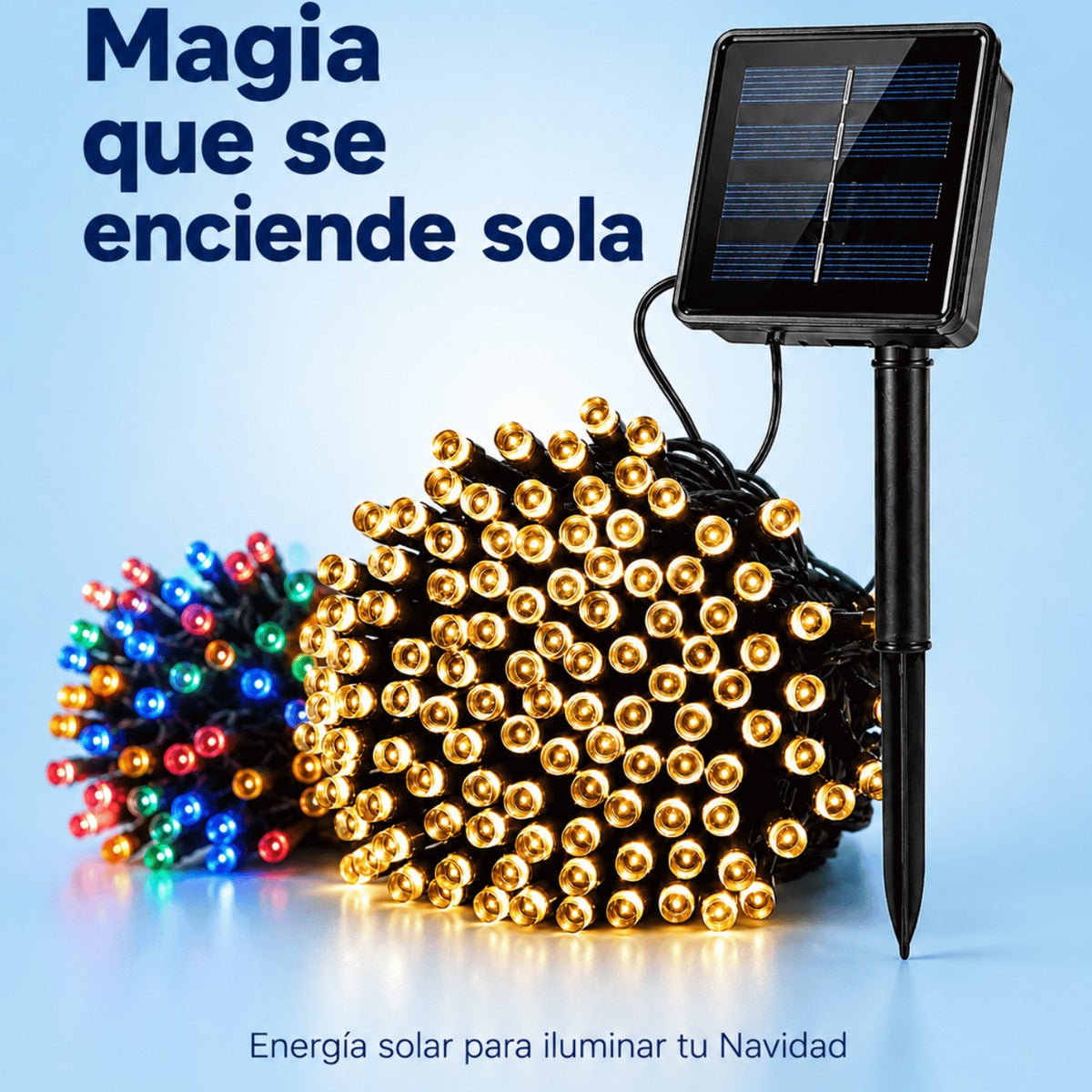 Luces Navideñas Solares NaviSolar
