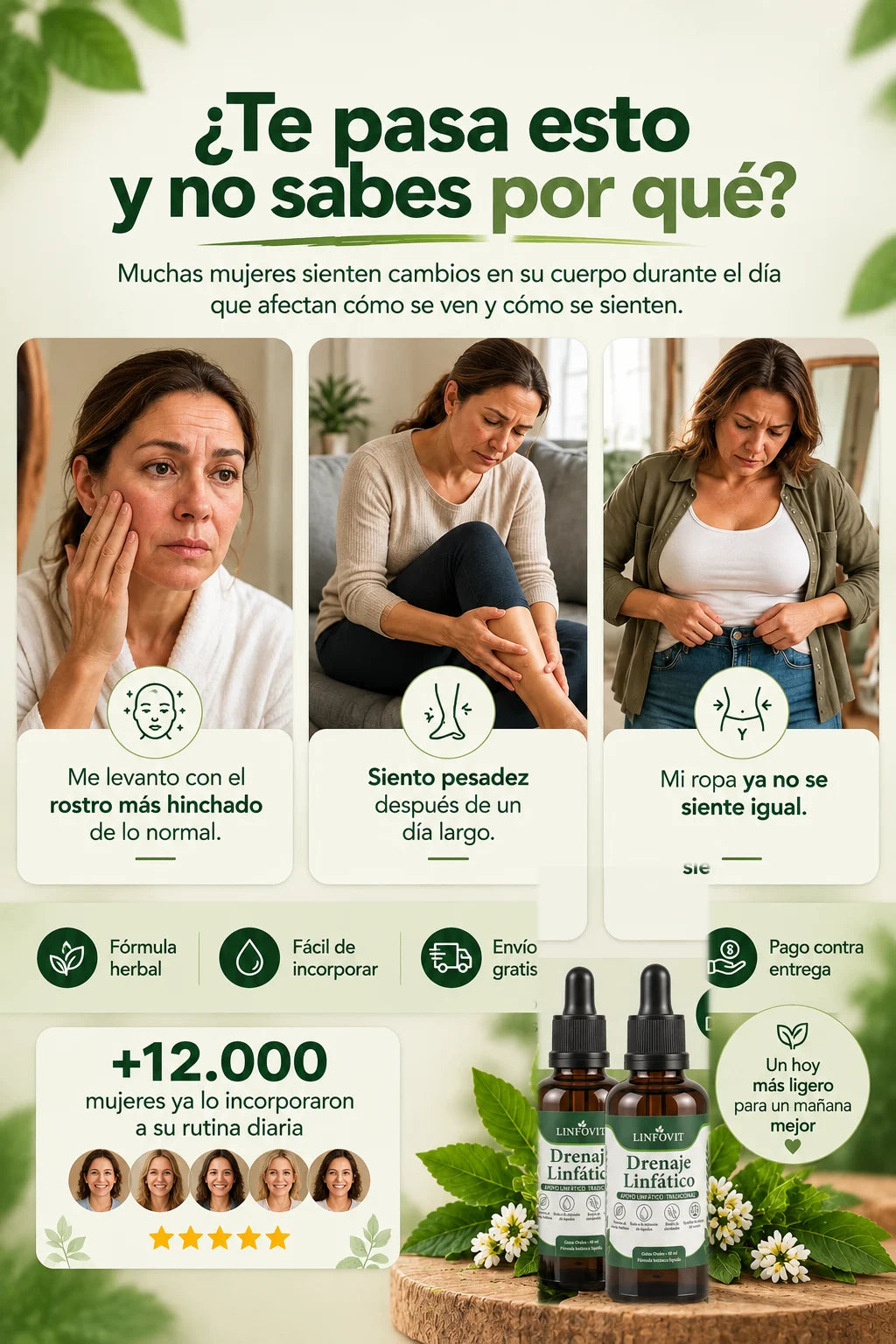 Compra 1 y Llévate 2 - Gotas de Drenaje Linfático LINFOVIT™ 60 ml